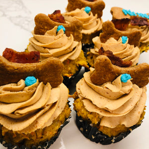 Grain-Free Pumpkin, PB & Carrot Pupcakes