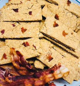 Bacon & Peanut Butter Baked