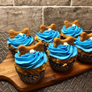 Grain-Free Pumpkin, PB & Carrot Pupcakes