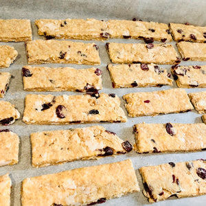 Chicken & Cranberry Strips Baked