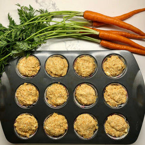 Grain-Free Pumpkin, PB & Carrot Pupcakes